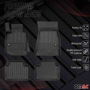 BMW 3 SERIES G20 Floor Mat - Omac - Proline Premium TPE - Black - '19-'25